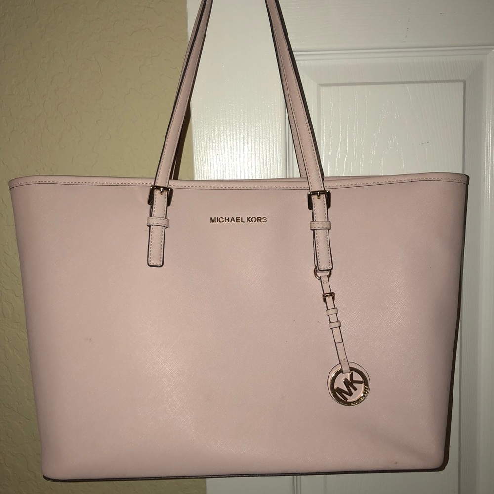 Michael Kors light pink Tote Bag